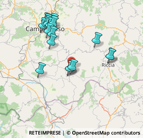 Mappa Contrada S. Vito, 86012 Cercemaggiore CB, Italia (8.15722)