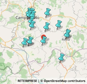 Mappa Contrada S. Vito, 86012 Cercemaggiore CB, Italia (8.00294)