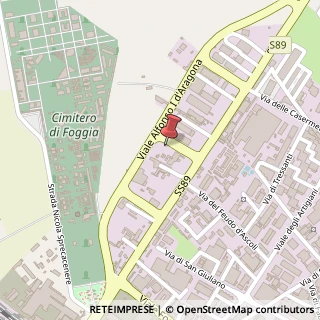 Mappa Via Stefano De Stefano, 23, 71121 Foggia, Foggia (Puglia)
