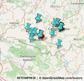 Mappa Contrada Acqua Larga, 86020 San Polo Matese CB, Italia (11.0655)