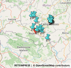 Mappa Contrada Acqua Larga, 86020 San Polo Matese CB, Italia (12.88)