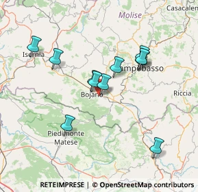 Mappa Contrada Acqua Larga, 86020 San Polo Matese CB, Italia (13.73727)