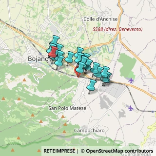 Mappa Contrada Acqua Larga, 86020 San Polo Matese CB, Italia (1.108)
