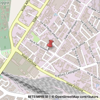 Mappa Via di San Giuliano, 27, 71121 Foggia, Foggia (Puglia)