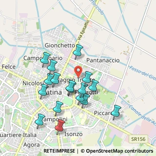 Mappa Via Ezio, 04100 Latina LT, Italia (0.97706)
