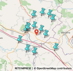 Mappa 03044 Cervaro FR, Italia (7.01571)