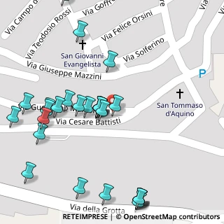 Mappa Via Giuseppe Mazzini, 04015 Priverno LT, Italia (0.06786)