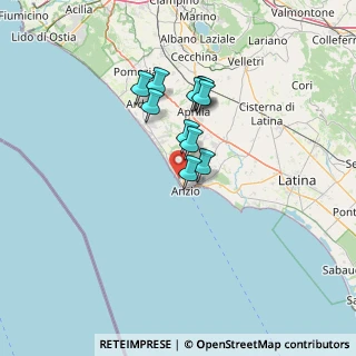 Mappa Via Merope, 00042 Anzio RM, Italia (10.66)