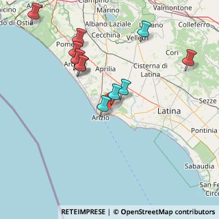 Mappa 00048 Nettuno RM, Italia (17.42364)