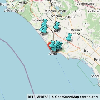 Mappa Antica fornace, 00042 Anzio RM, Italia (9.22125)