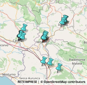 Mappa Via Maria Pia di Savoia, 86079 Venafro IS, Italia (14.679)