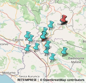 Mappa Via Maria Pia di Savoia, 86079 Venafro IS, Italia (12.9005)