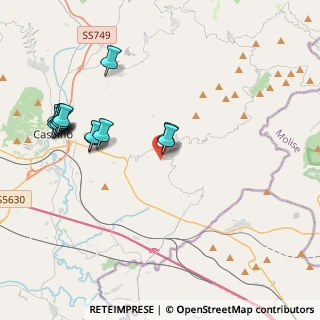 Mappa Via Canale Parola, 03044 Cervaro FR, Italia (4.69077)