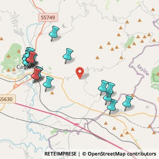 Mappa Via Canale Parola, 03044 Cervaro FR, Italia (5.33)