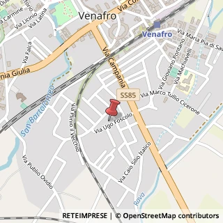 Mappa Via Ugo Foscolo, 32, 86079 Venafro, Isernia (Molise)