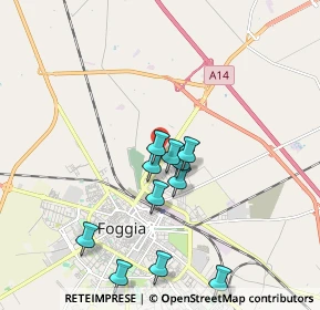 Mappa Villa, 71121 Foggia FG, Italia (1.85818)
