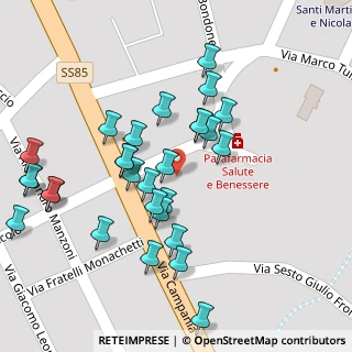 Mappa Via Giotto da Bondone, 86079 Venafro IS, Italia (0.04828)