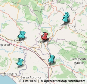 Mappa Via Giotto da Bondone, 86079 Venafro IS, Italia (16.32105)