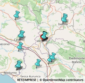 Mappa Via Giotto da Bondone, 86079 Venafro IS, Italia (16.08588)