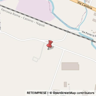 Mappa Via Ponte La Pietra, 1, 03043 Cassino, Frosinone (Lazio)