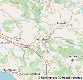 Mappa 86079 Venafro IS, Italia (12.8335)