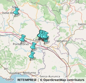Mappa Via Gargano, 03044 Cervaro FR, Italia (7.8725)