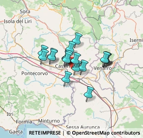 Mappa Via Gargano, 03044 Cervaro FR, Italia (9.08211)