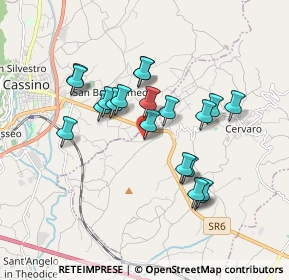 Mappa Via Gargano, 03044 Cervaro FR, Italia (1.6575)