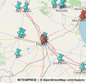 Mappa Via Manfredonia, 71122 Foggia FG, Italia (20.93188)