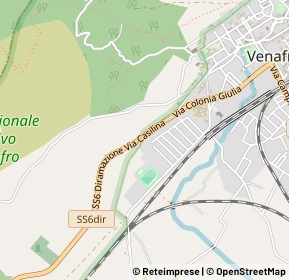 Mappa Via Caio Erennio, 86079 Venafro IS, Italia (0.28077)