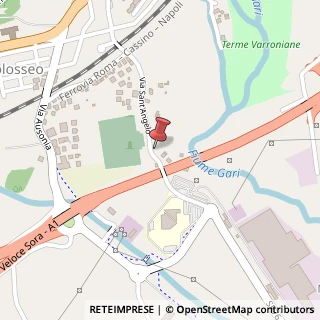 Mappa Via Sant'Angelo, 17, 03043 Cassino, Frosinone (Lazio)