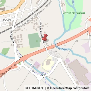 Mappa Via Sant'Angelo, 17, 03043 Cassino, Frosinone (Lazio)