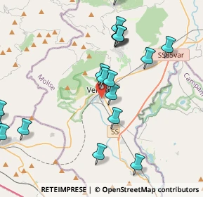 Mappa Via Tolomeo Claudio, 86079 Venafro IS, Italia (5.0955)