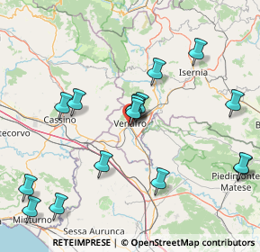 Mappa Via Tolomeo Claudio, 86079 Venafro IS, Italia (18.30375)