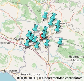 Mappa Via Tolomeo Claudio, 86079 Venafro IS, Italia (9.616)