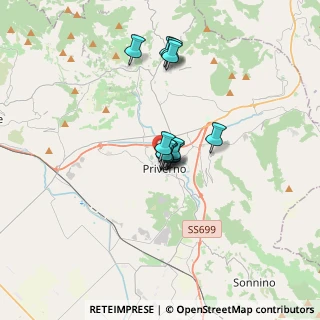 Mappa Via Trav.sa Montanino, 04015 Priverno LT, Italia (2.3525)
