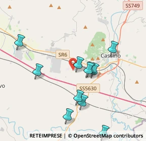 Mappa VIA CAMPO LARGO, 03030 Villa Santa Lucia FR, Italia (4.61583)