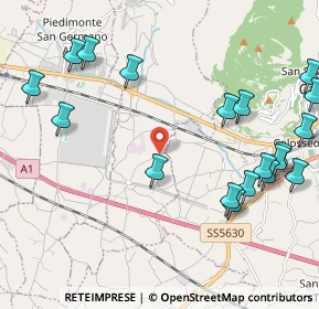 Mappa VIA CAMPO LARGO, 03030 Villa Santa Lucia FR, Italia (2.897)