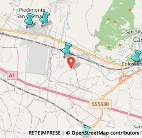 Mappa VIA CAMPO LARGO, 03030 Villa Santa Lucia FR, Italia (3.96917)