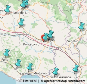 Mappa VIA CAMPO LARGO, 03030 Villa Santa Lucia FR, Italia (23.26615)