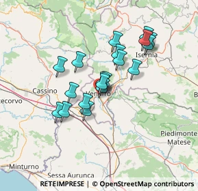 Mappa Via Caio Silio Italico, 86079 Venafro IS, Italia (11.78368)