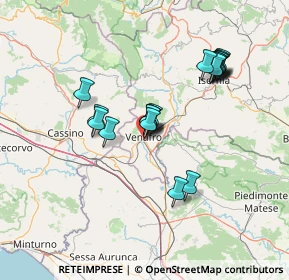 Mappa Via Caio Silio Italico, 86079 Venafro IS, Italia (13.08474)