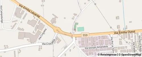 Mappa Savignano sul Rubicone