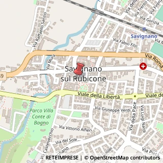 Mappa Via Michele Gregorini, 2, 47039 Savignano sul Rubicone, Forlì-Cesena (Emilia Romagna)