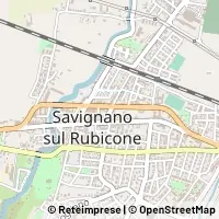 Mapa Savignano sul Rubicone