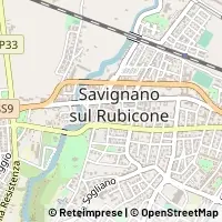 지도 Savignano sul Rubicone