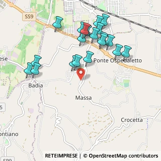 Mappa Via Giacomo Matteotti, 47020 Longiano FC, Italia (1.079)
