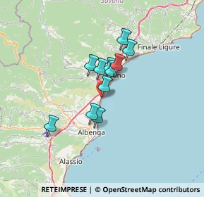 Mappa Automatici Bar, 17023 Ceriale SV, Italia (4.66273)