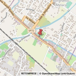 Mappa Strada Statale 1 Via Aurelia, 42, 54035 Fosdinovo, Massa-Carrara (Toscana)