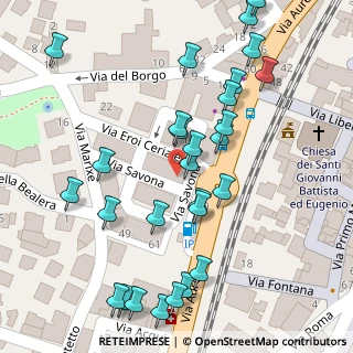Mappa Via Eroi Cerialesi, 17023 Ceriale SV, Italia (0.06429)